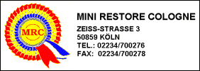 Mini Restore Cologne